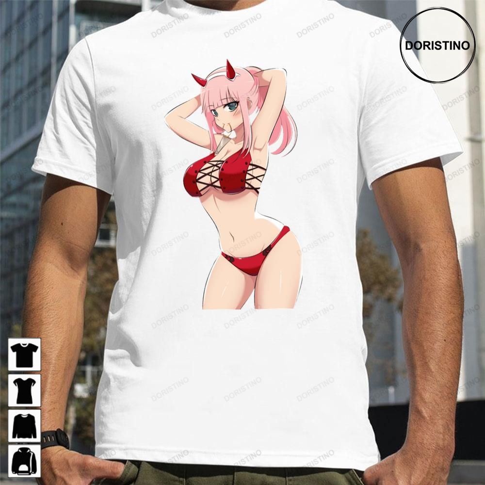 Sexy Red Bikini Zero Two From Darling In The Franxx Trending Style